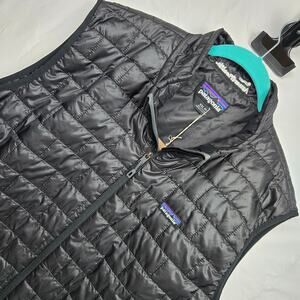 Patagonia Nano Puff Vest Men’s XXL Black NWT Gorpcore Hiking Technical Layer